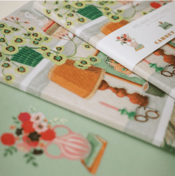 Carnet A6 illustré “Inspirations” – papeterie créative et poétique par Mélanie Voituriez