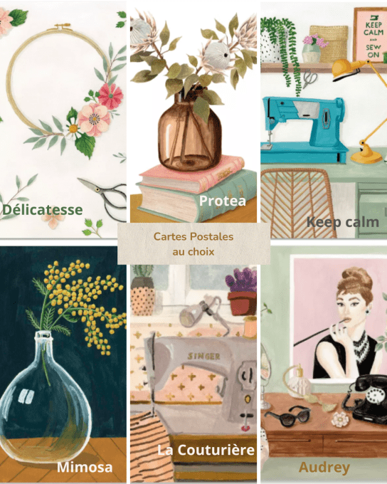 Coffret inspiration couture – idée cadeau créative