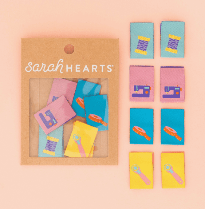 Étiquettes à coudre - matériel de Couture