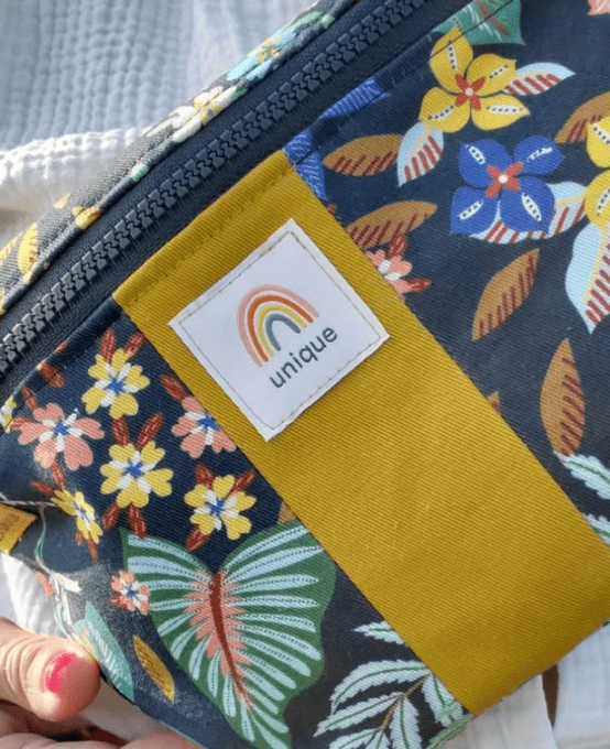 Étiquettes à coudre tissées – finition professionnelle pour créations couture (plusieurs tailles)