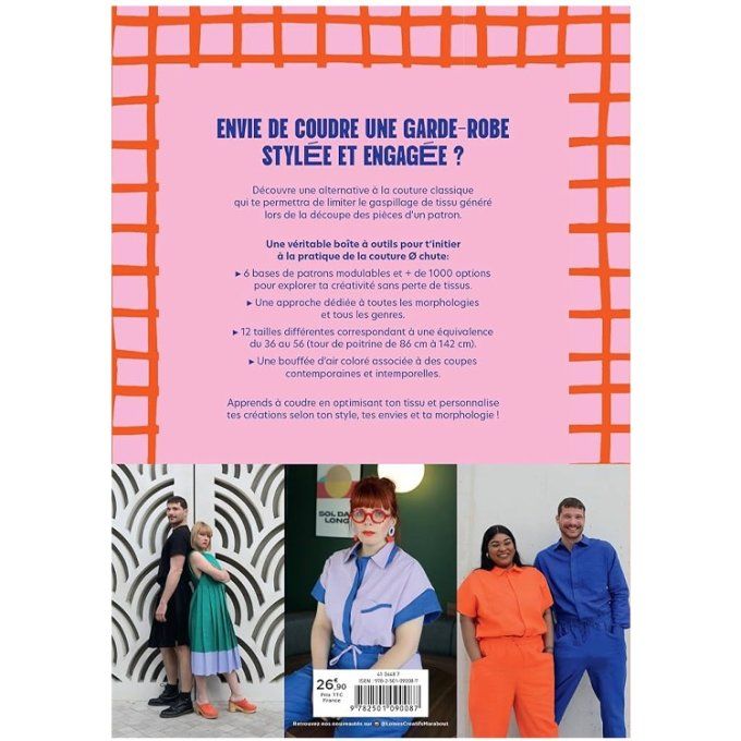 Livre couture « Zéro chute » – coudre sans gaspillage de tissu