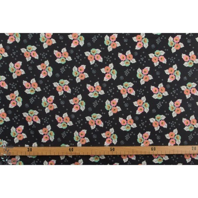 Popeline Coton Bio Tropical Garden Monsoon Blossom Cloud9 - par 50cm