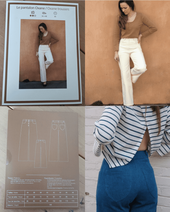 Patron de couture Cha’ Coud – modèle au choix – idée cadeau créative