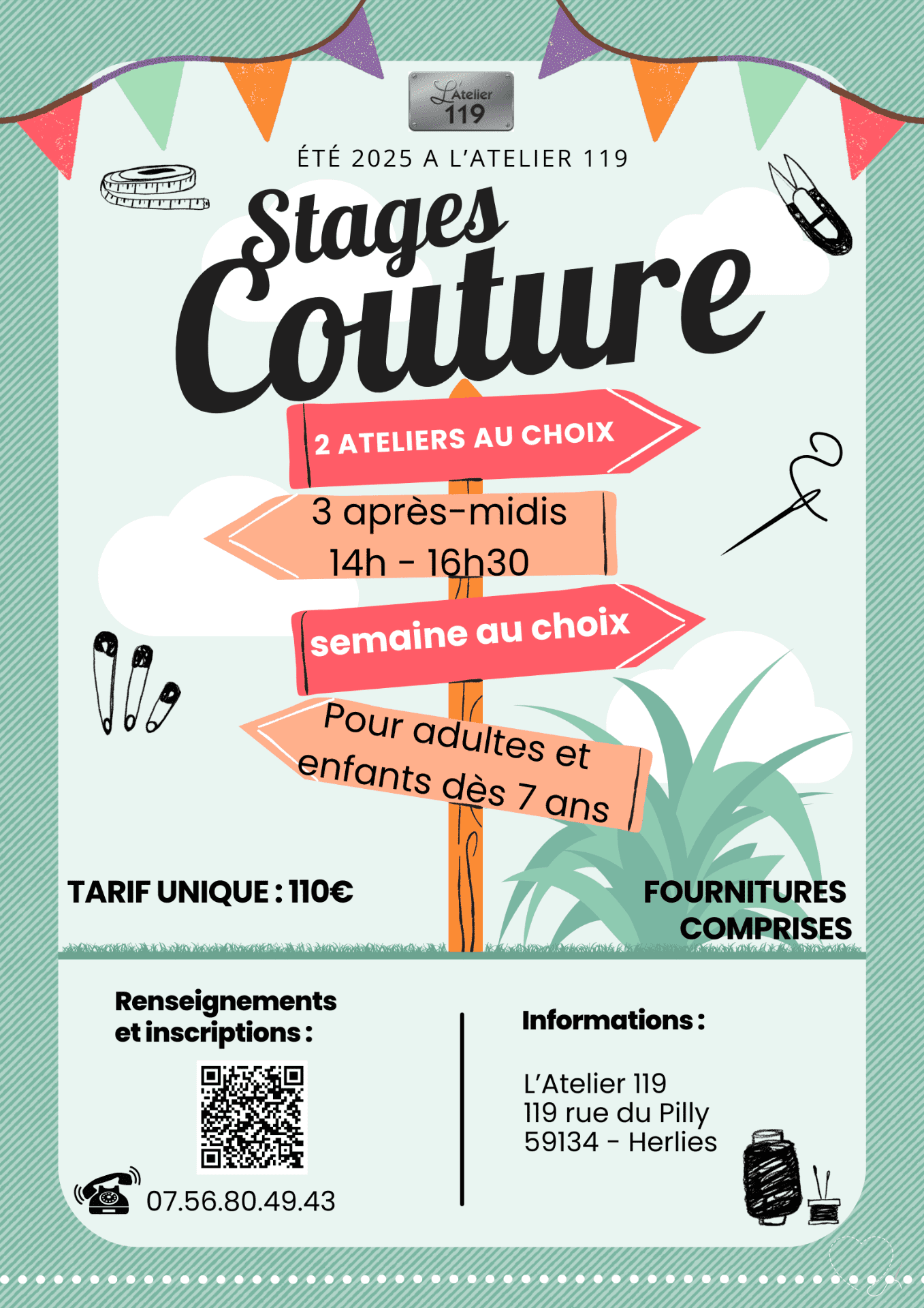 STAGES COUTURE  - ÉTÉ 2025