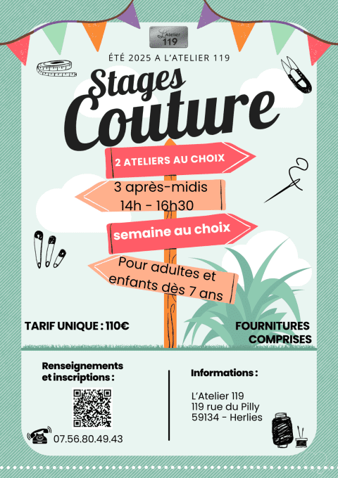 STAGES COUTURE  - ÉTÉ 2025