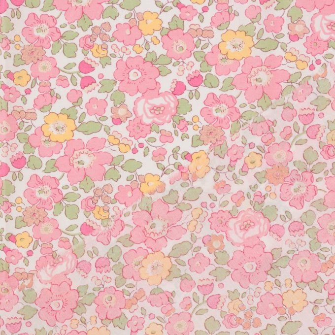 	Tissu Liberty Fabrics Tana Lawn® betsy metallic - par 50cm