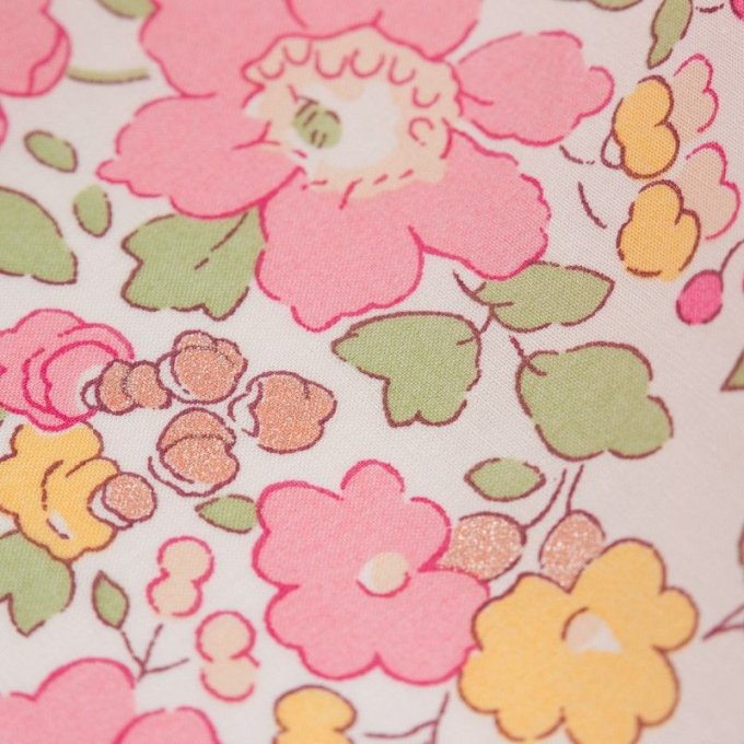 	Tissu Liberty Fabrics Tana Lawn® betsy metallic - par 50cm 