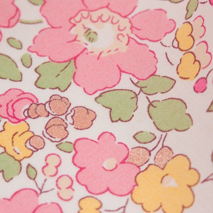 	Tissu Liberty Fabrics Tana Lawn® betsy metallic - par 50cm