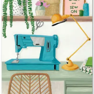 carte postale keep calm and sew on mélanie voituriez