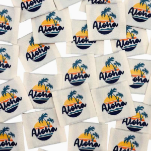 étiquette aloha