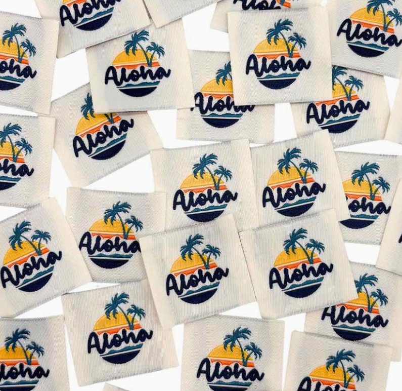 étiquette aloha étiquette aloha