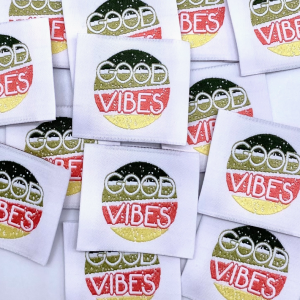 étiquette good vibes