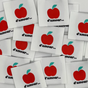 étiquette pomme d amour