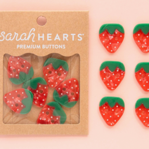 gros boutons fraise sarah hearts