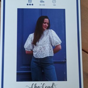 patron couture cha coud blouse ellie