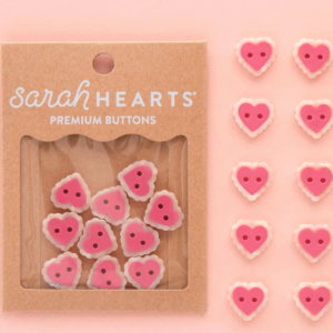 petits boutons coeur sarah hearts