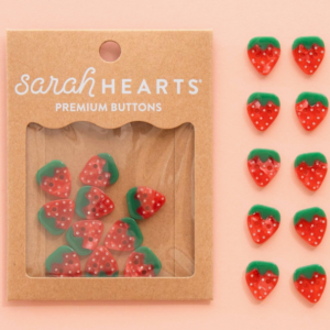 petits boutons fraise sarah hearts